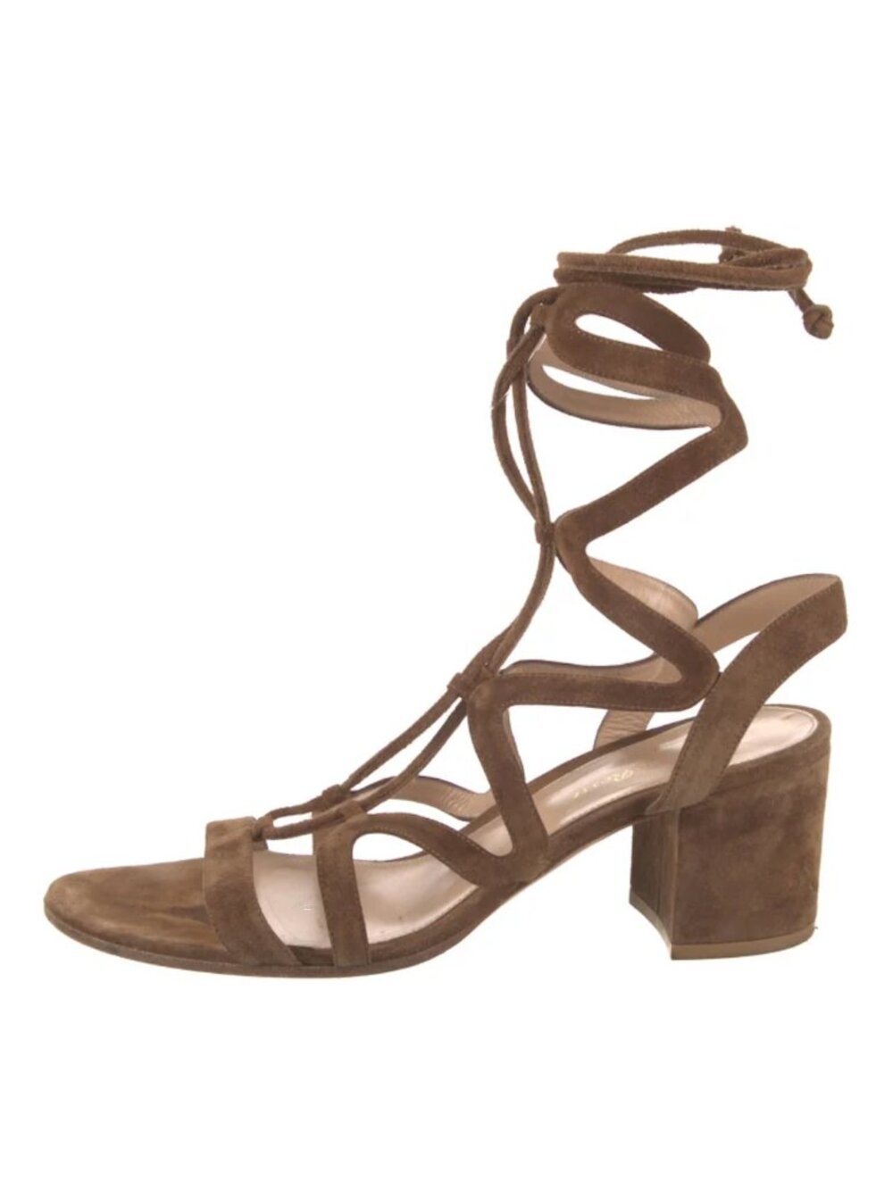Gianvito Rossi  Suede Gladiator Sandals - Worn Once !